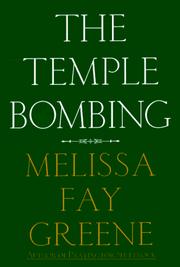 Cover of: The Temple bombing