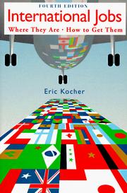 Cover of: International jobs by Eric Kocher