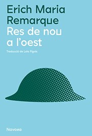 Cover of: Res de nou a l'oest by Erich Maria Remarque, Lola Fígols