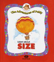 Cover of: Learn about size.