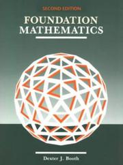 Cover of: Foundation mathematics