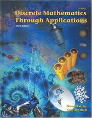 Discrete mathematics through applications by Nancy Crisler