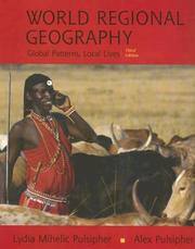 Cover of: World regional geography by Lydia M. Pulsipher