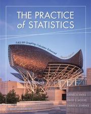 Cover of: The practice of statistics: TI-83/89 graphing calculator enhanced