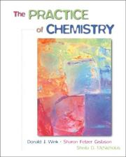 Cover of The practice of chemistry