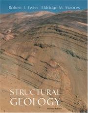 Cover of: Structural Geology by Robert J. Twiss, Eldridge M. Moores
