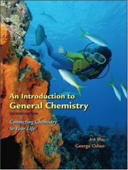 Cover of: An Introduction to General Chemistry: Connect Chemistry in Your Life
