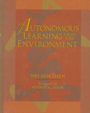 Cover of: Autonomous learning from the environment by Wei-Min Shen