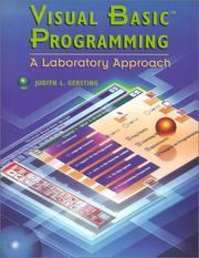 Cover of: Visual Basic programming: a laboratory approach