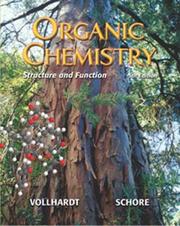 Cover of: Organic Chemistry Structure and Function by Peter Vollhardt