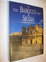 Cover of: Il barocco in Sicilia by Vincenzo Consolo