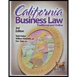 Cover of: California business law