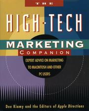 Cover of: The High-tech marketing companion: expert advice on marketing to Macintosh and other PC users