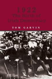 Cover of: 1922: The Birth of Irish Democracy