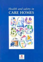 Health and Safety in Care Homes (HSG) by Health & Safety Executive