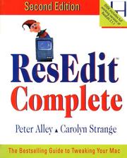 ResEdit complete by Peter Alley