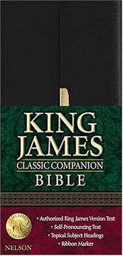 Cover of: King James Classic Companion Bible | 