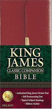 Cover of: King James Classic Companion Bible | 