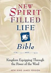 Cover of: New Spirit-Filled Life Bible, New King James Version: Kingdom Equipping Through the Power of the Word, British Tan,  Genuine Leather