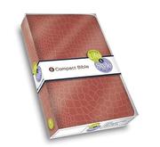 Life & Style Compact Bible - Crocodile Red by NCV TRANSLATION