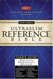 Cover of: NKJV UltraSlim Center-Column Reference Bible
