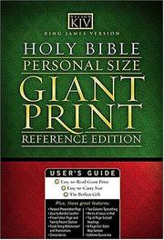 Cover of: KJV Personal Size Giant Print Reference Bible by KJV Translation