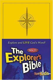 Cover of: The Explorer's Bible for Kids