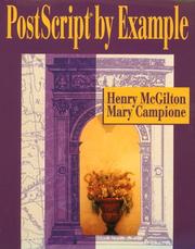 PostScript by example by Henry McGilton