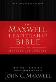 Cover of: Maxwell Leadership Bible, Revised and Updated by John C. Maxwell
