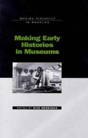 Cover of: Making early histories in museums