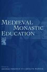 Cover of: Medieval Monastic Education by 