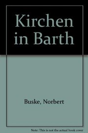 Cover of: Kirchen in Barth