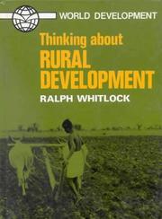 Cover of: Thinking about rural development