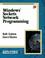 Cover of: Windows sockets network programming