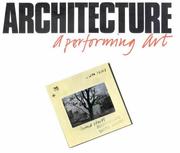 Cover of: Architecture