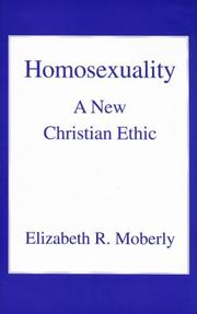 Homosexuality by Elizabeth R. Moberly