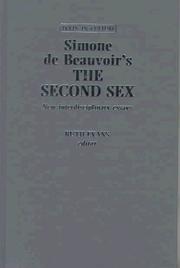 Cover of: Simone De Beauvoir's the Second Sex: New Interdisciplinary Essays (Texts in Culture)