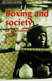 Cover of: Boxing and Society: An International Analysis (Sport, Society and Politics)