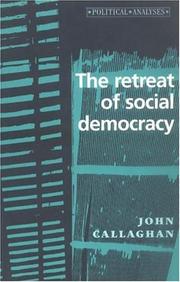 Cover of: The Retreat of Social Democracy (Political Analysis)