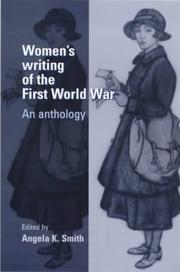 Cover of: Women's Writing of the First World War: An Anthology