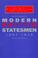 Cover of: Modern British Statesmen, 1867-1945