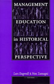 Cover of: Management education in historical perspective