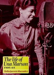 Cover of: The Life of Una Marson, 1905-1965 by Delia Jarret-Macauley