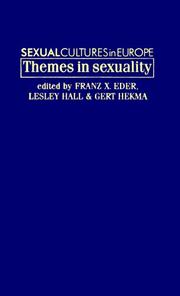 Cover of: Sexual Cultures in Europe: Themes in Sexuality