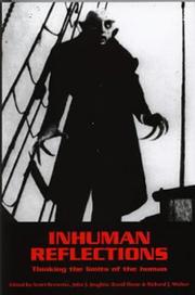 Cover of: Inhuman Reflections: Rethinking the Limits of the Human