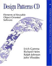 Cover of: Design Patterns CD by Erich Gamma, Richard Helm, Ralph Johnson, John Vlissides