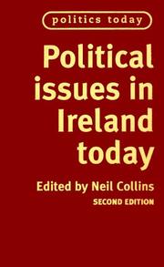 Cover of: Political issues in Ireland today by edited by Neil Collins.