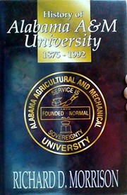 Cover of: History of Alabama Agricultural and Mechanical University: 1875-1992