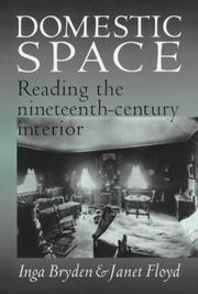 Cover of: Domestic Space: Reading the Nineteenth-Century Interior