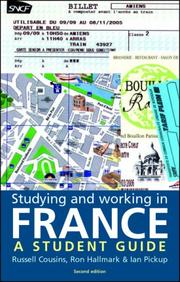Cover of: Studying and Working in France: Second Edition (Studying and Working)